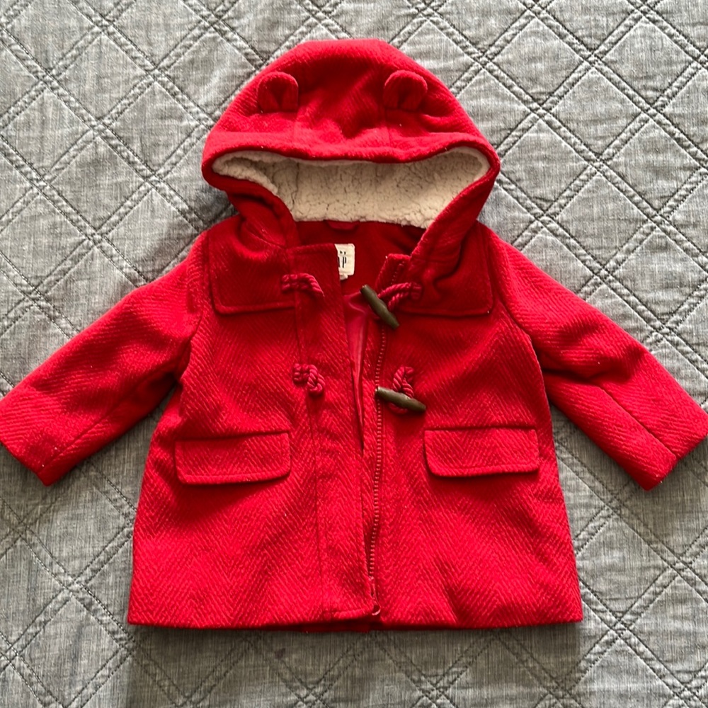 Baby Gap- Pea Coat with Hood